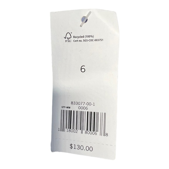 Banana Republic Silk Blue Ivory Tribal Ikat Crisscross Sheath Slip Dress NEW - Picture 10 of 16